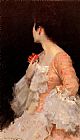 William Merritt Chase Portrait of a Lady painting
